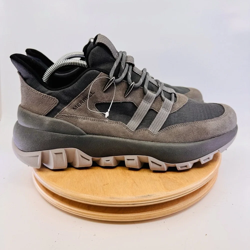 Merrell ATB Polar Low Waterproof Men's 9 Gray Winter Hiking‎ Shoes NEW